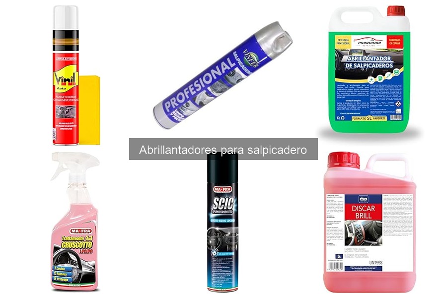 Cómo elegir el mejor abrillantador para el salpicadero de tu coche