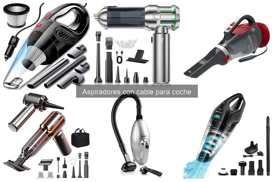Cómo elegir el mejor aspirador con cable para coche