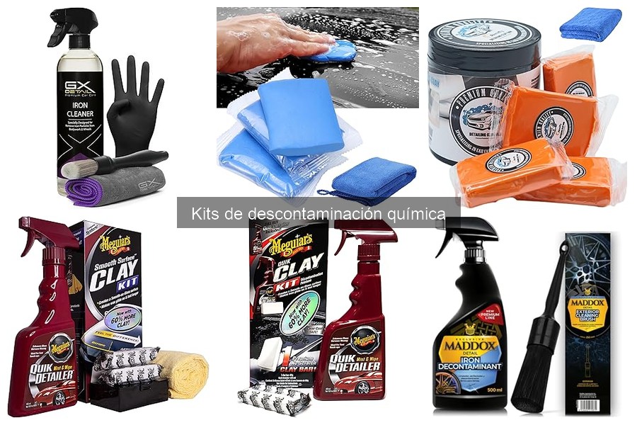 Cómo Elegir el Mejor Kit de Descontaminación Química para tu Coche