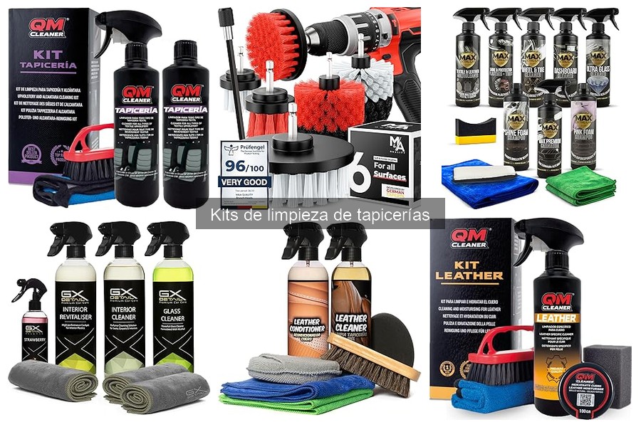 Cómo elegir el mejor kit de limpieza de tapicerías