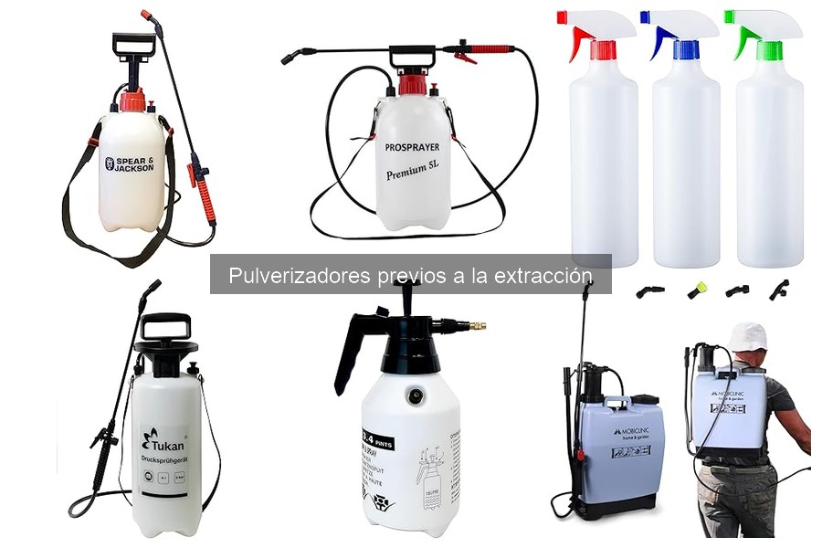 Cómo elegir el mejor pulverizador previo a la extracción