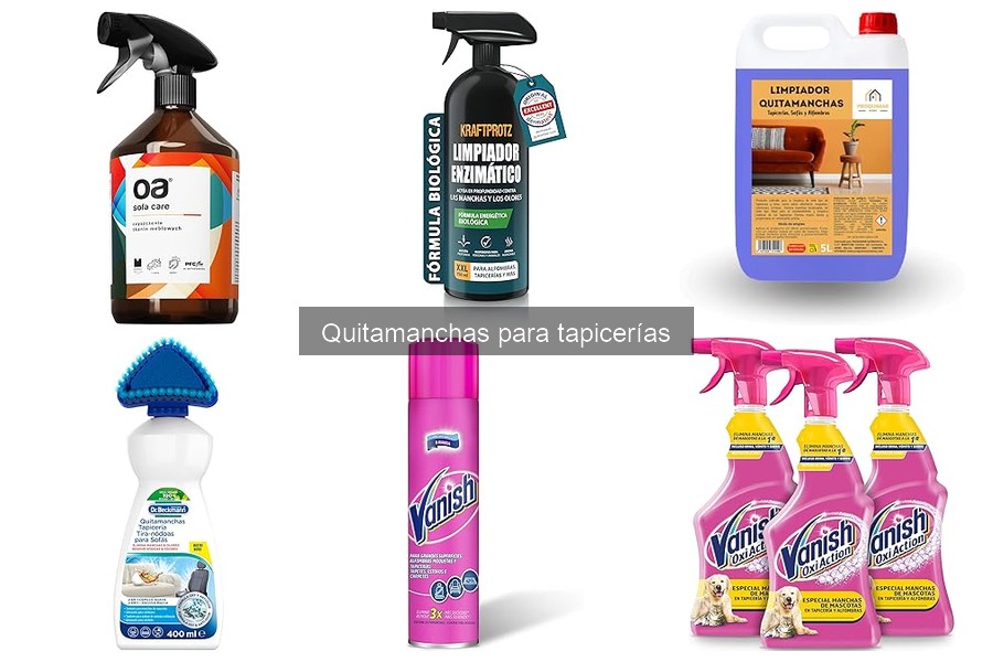 Cómo elegir el mejor quitamanchas para tapicerías