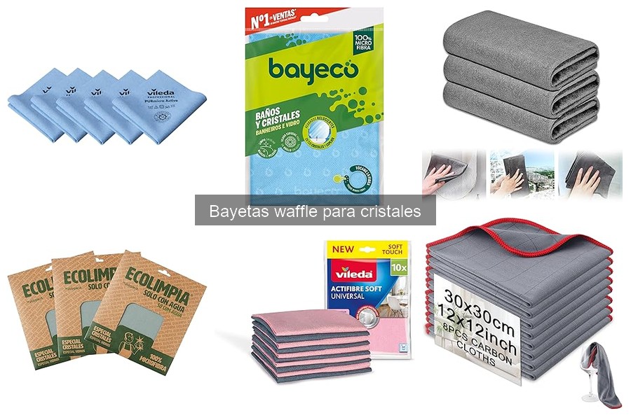 Cómo Elegir la Mejor Bayeta Waffle para Cristales