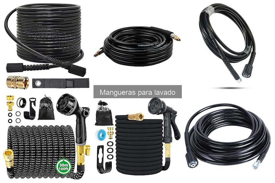 Cómo elegir la mejor manguera para lavar tu coche