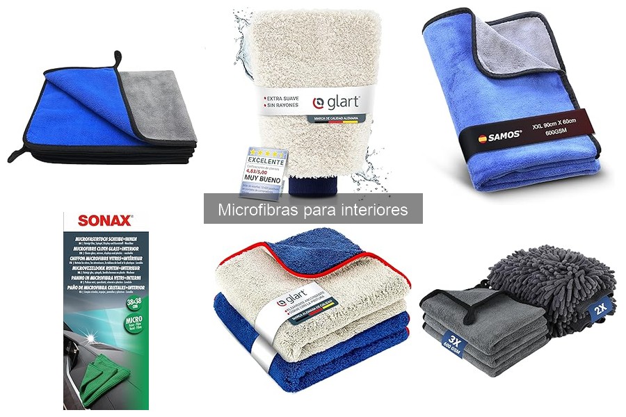 Cómo elegir la mejor microfibra para interiores del coche