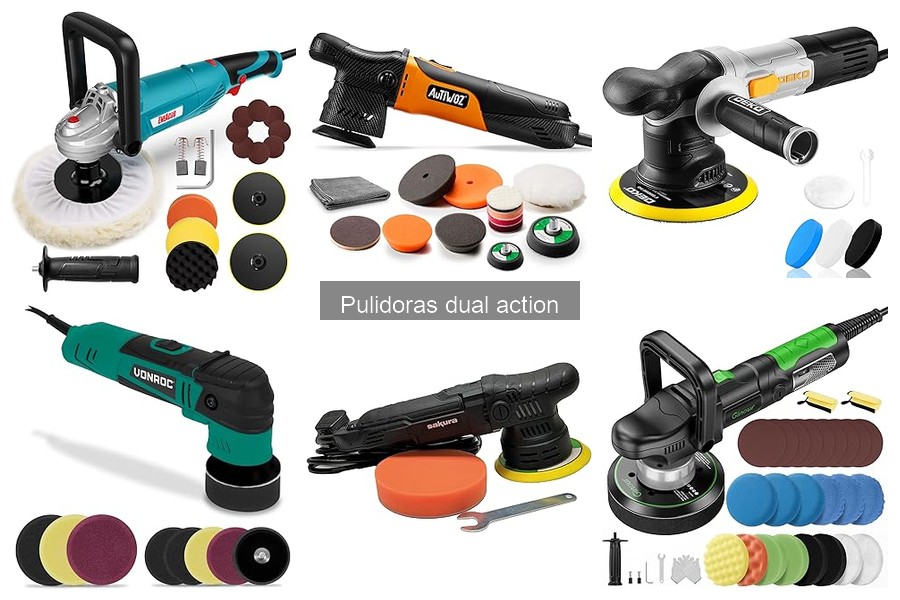 Cómo elegir la mejor pulidora dual action para tu coche