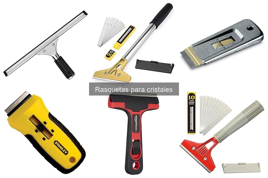 Cómo elegir la mejor rasqueta para cristales de coche