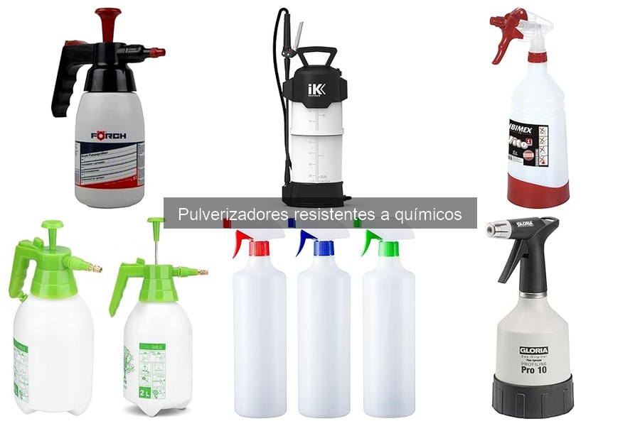 Cómo elegir un pulverizador resistente a químicos
