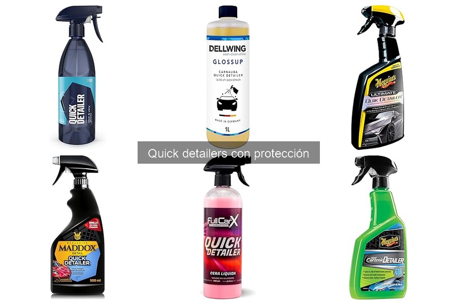 Cómo elegir un quick detailer con protección para tu coche