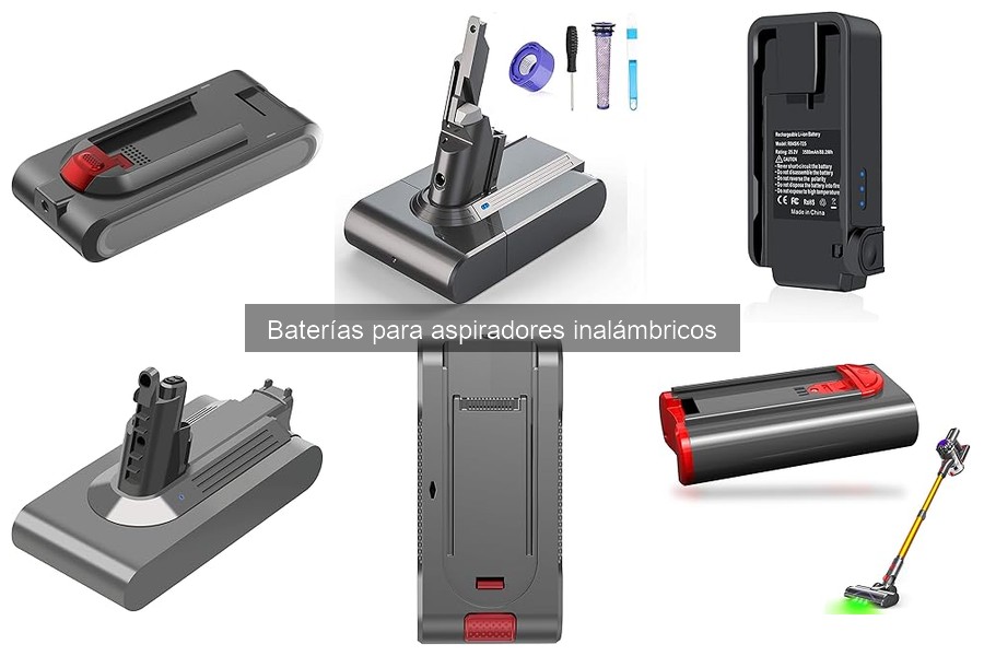 Cómo instalar una batería nueva en aspiradores inalámbricos
