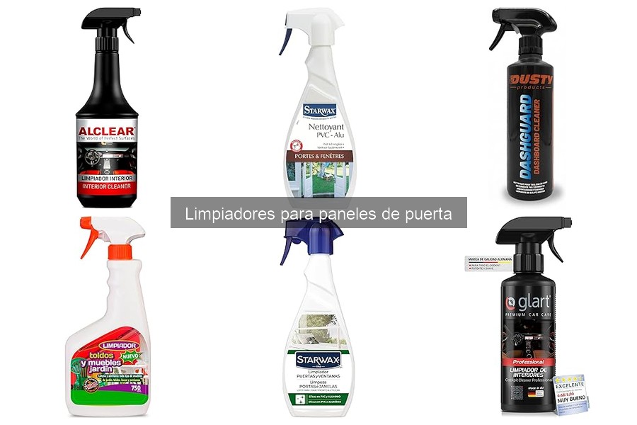 Cómo limpiar paneles de puerta en condiciones difíciles