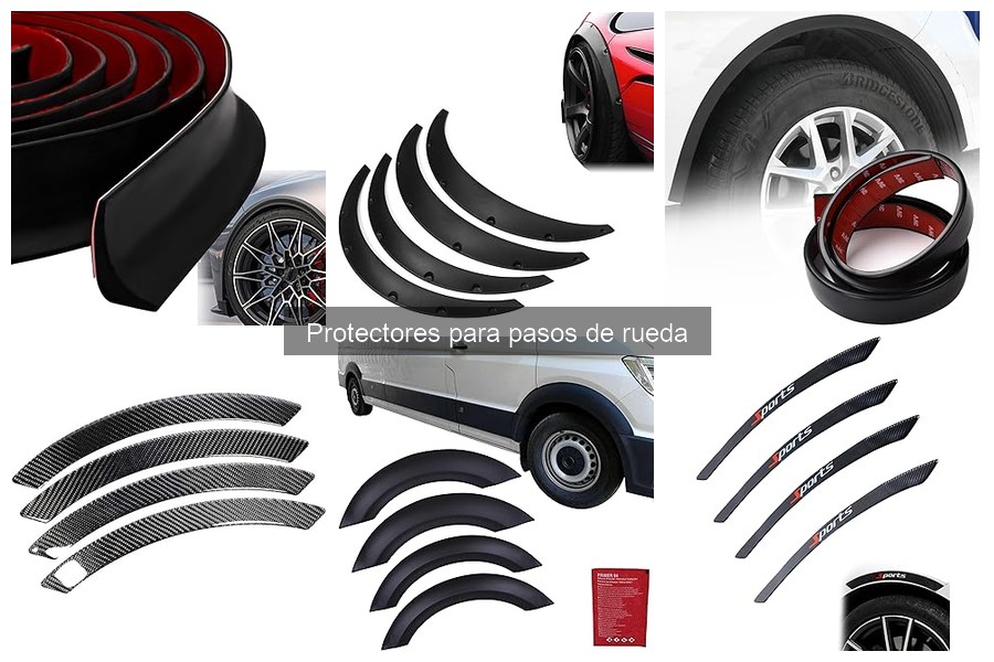 Cómo limpiar y mantener los protectores para pasos de rueda