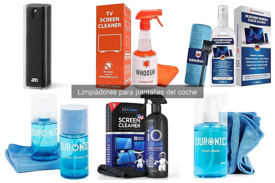 Cómo mantener la pantalla del coche siempre limpia