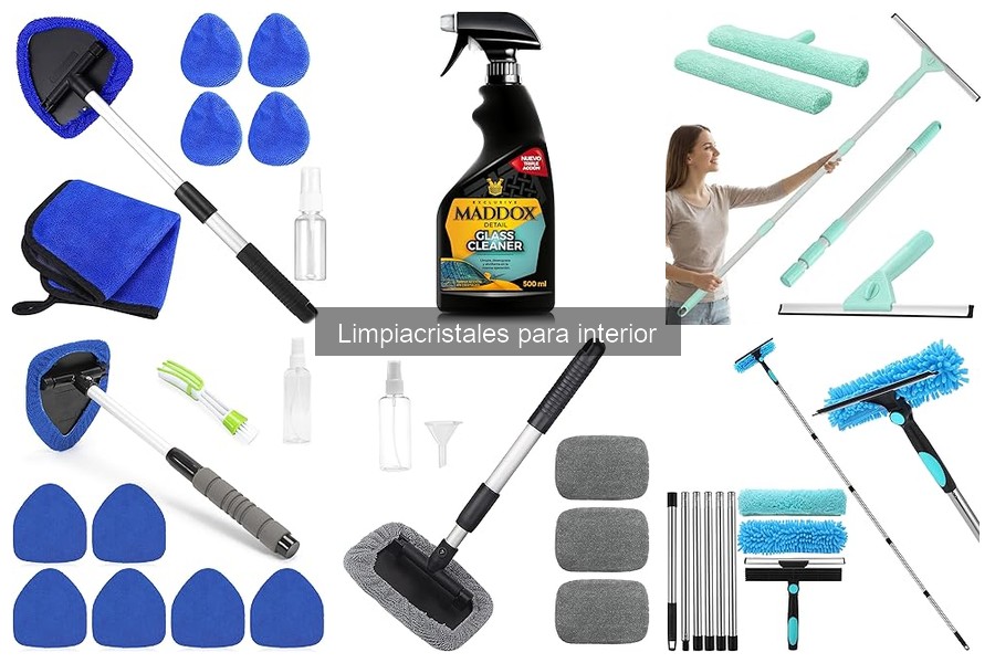 Cómo mantener limpiacristales para interior en perfecto estado