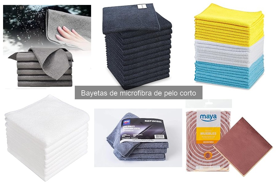 Cómo mantener y lavar bayetas de microfibra de pelo corto