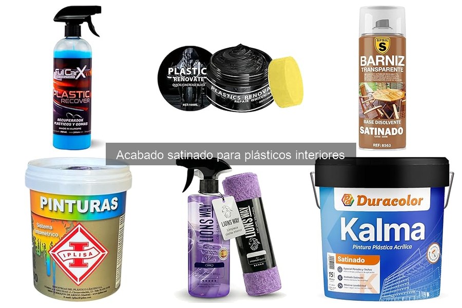 Cómo preparar superficies para acabado satinado en plásticos