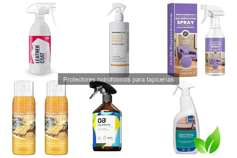 Cómo retirar un protector hidrofóbico de la tapicería