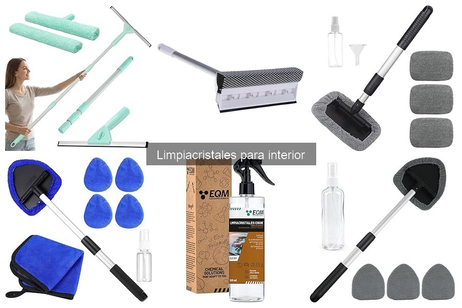 Cómo usar correctamente un limpiacristales para interior