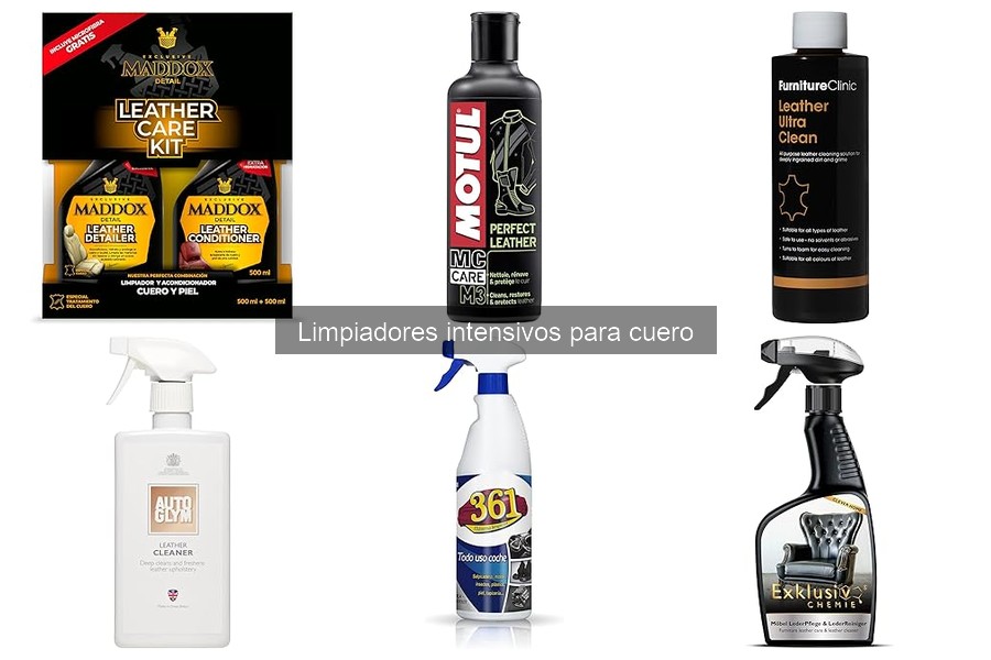 Cómo usar limpiador intensivo para cuero de forma efectiva