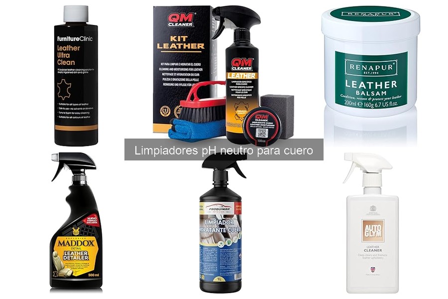 Cómo usar limpiador pH neutro para cuero correctamente
