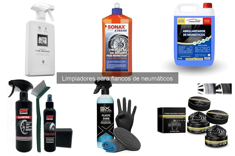 Cómo usar limpiadores para flancos de neumáticos correctamente