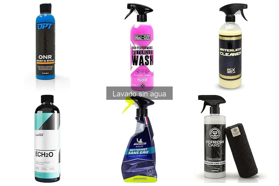 Cómo usar productos de lavado sin agua correctamente