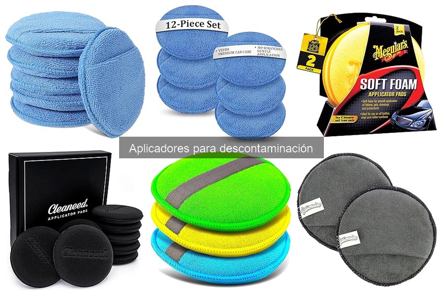 Cómo usar un aplicador para descontaminación de coche correctamente