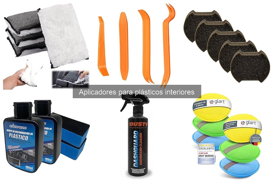 Cómo usar un aplicador para plásticos interiores en el coche