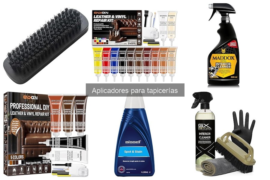 Cómo usar un aplicador para tapicerías correctamente