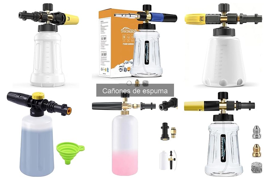 Cómo usar un cañón de espuma para lavar tu coche correctamente