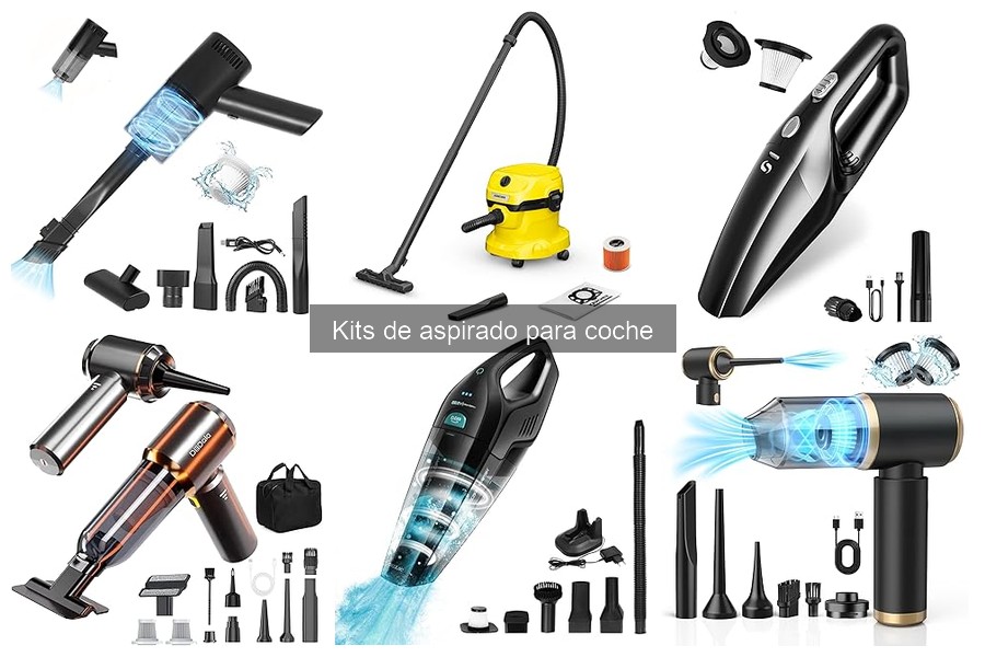 Cómo usar un kit de aspirado para coche de manera efectiva