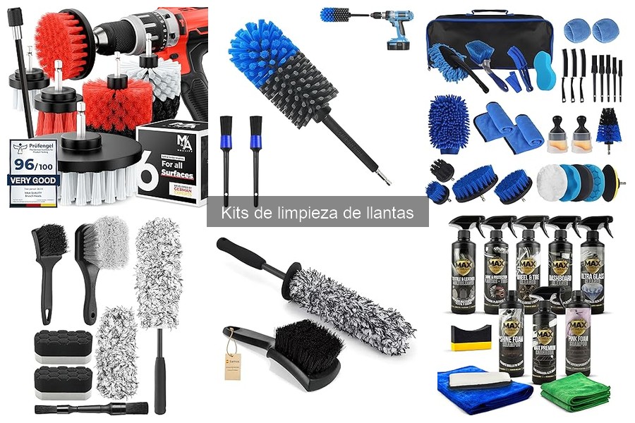 Cómo usar un kit de limpieza de llantas correctamente