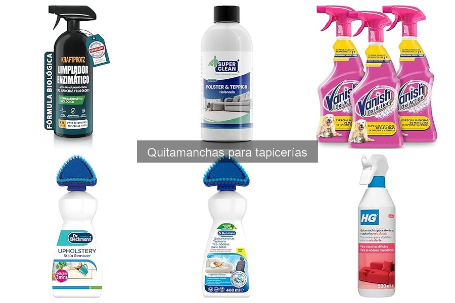 Cómo usar un quitamanchas para tapicerías: guía práctica