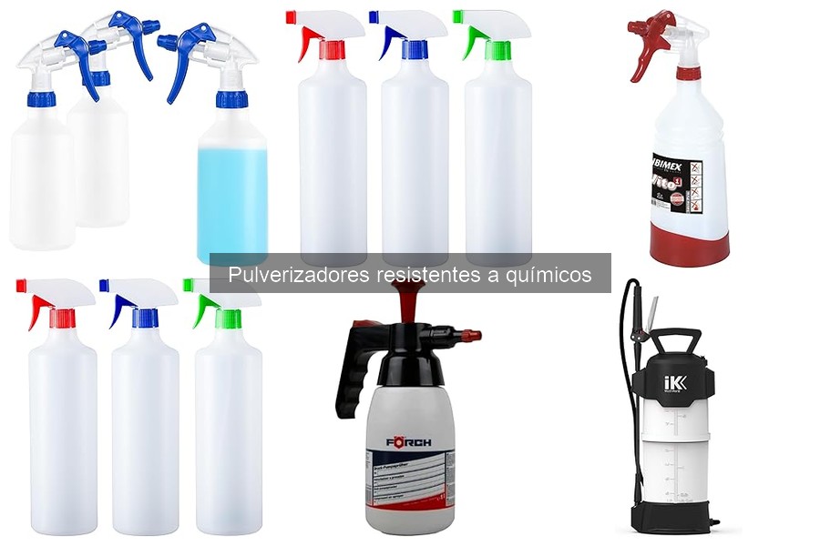 Cómo Usar y Mantener Pulverizadores Resistentes a Químicos