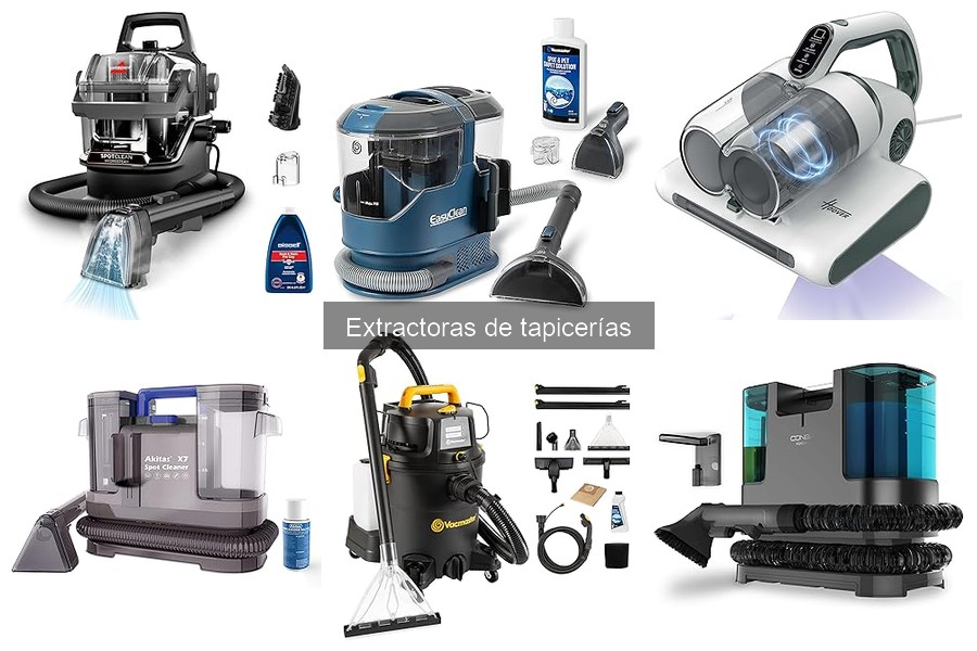 Cómo utilizar correctamente una extractora de tapicerías