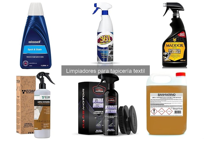 Cómo utilizar limpiadores para tapicería textil correctamente