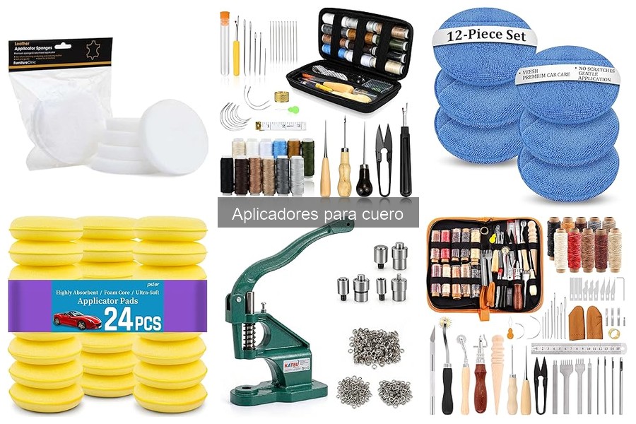 Cómo utilizar un aplicador para cuero correctamente