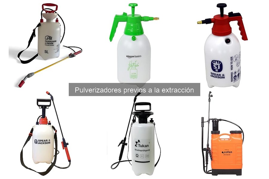 Cómo utilizar un pulverizador previo a la extracción correctamente