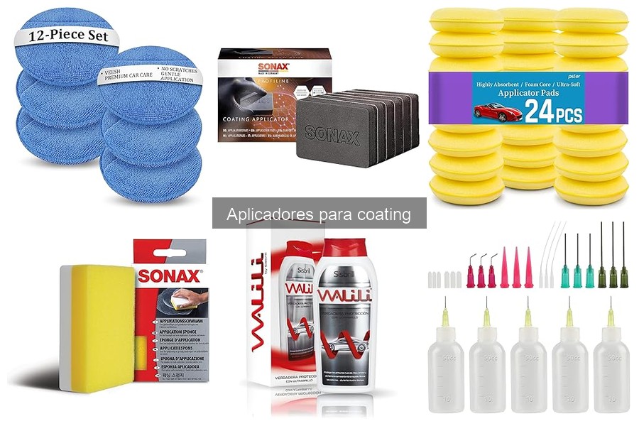 Comparativa: Aplicadores de Coating de Microfibra vs. Espuma