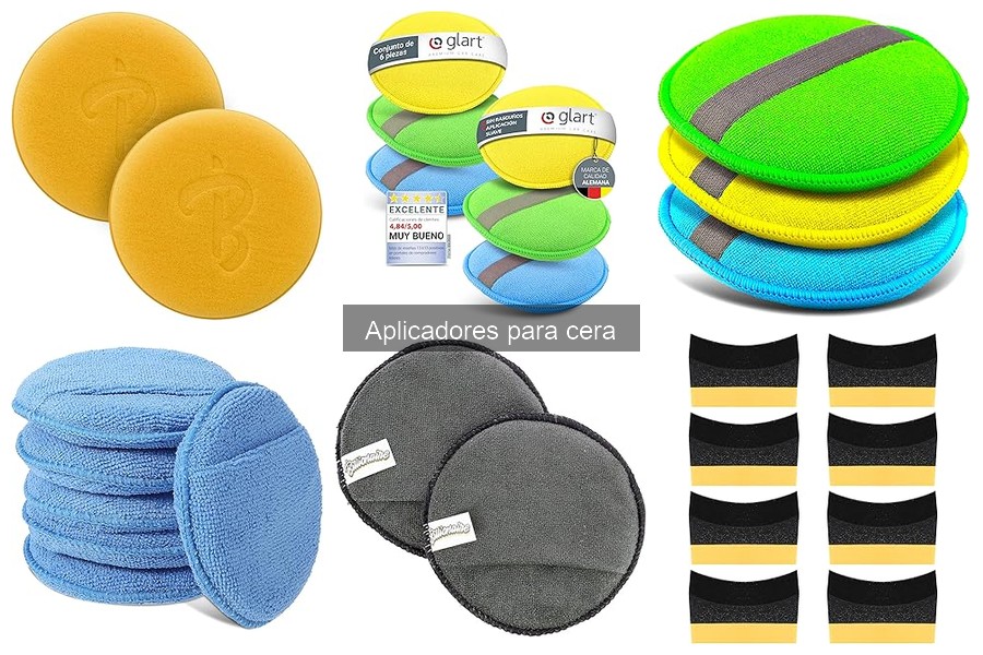 Comparativa: Aplicadores de espuma vs. microfibra para cera