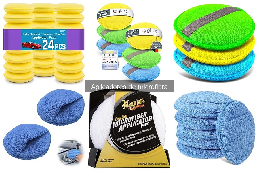 Comparativa: Aplicadores de Microfibra vs. Otros Tipos