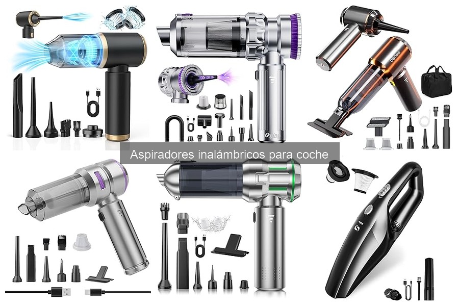 Comparativa: Aspiradores inalámbricos vs. con cable para coche
