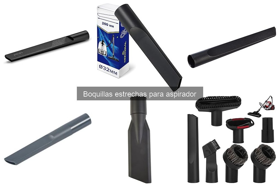 Comparativa: Boquillas Estrechas vs. Estándar para Aspirador