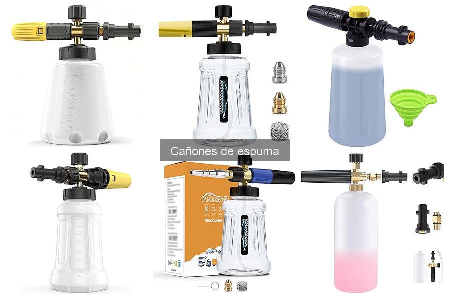 Comparativa Cañones de Espuma vs Limpiadores de Presión