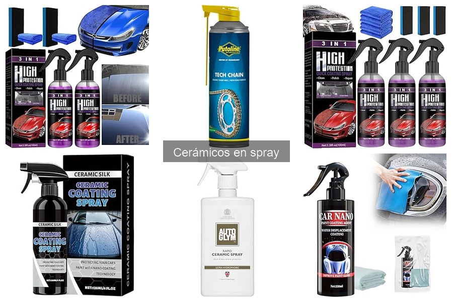 Comparativa: Cerámicos en Spray vs. Cerámicos Líquidos
