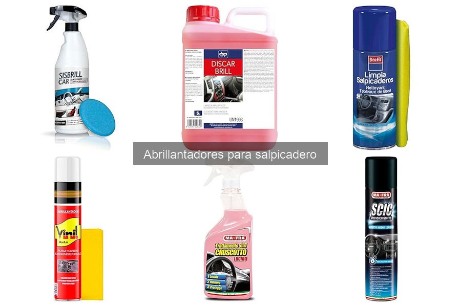 Comparativa de Abrillantadores para Salpicadero: Mejores Marcas