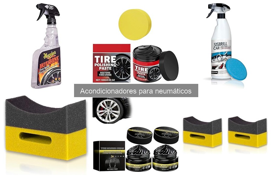 Comparativa de Acondicionadores para Neumáticos Reconocidos