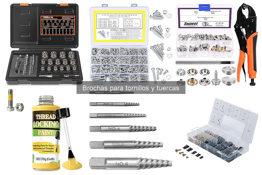 Comparativa de brochas para tornillos: CCLIFE vs Swpeet