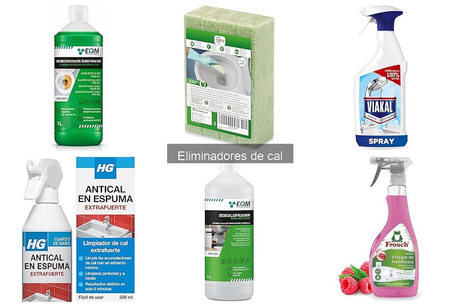 Comparativa de eliminadores de cal: mejores marcas y precios