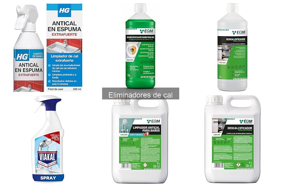 Comparativa de Eliminadores de Cal: Opiniones y Mejores Productos